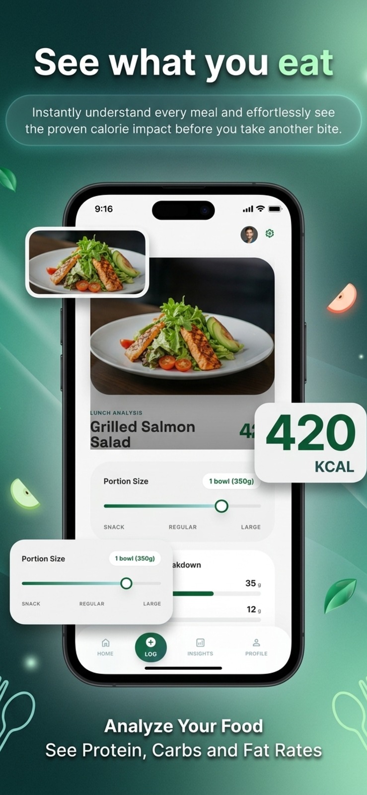 CalorieTracker screenshot 2